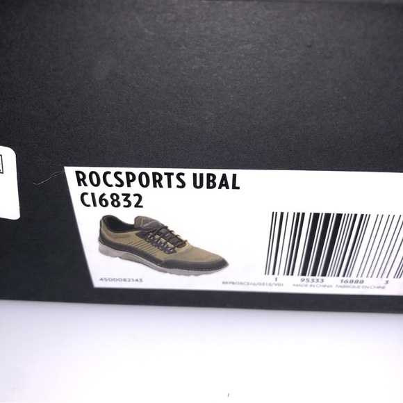 Rockport Men's Rocsports Ubal Forest Hiking Sneakers New - Picture 8 of 8